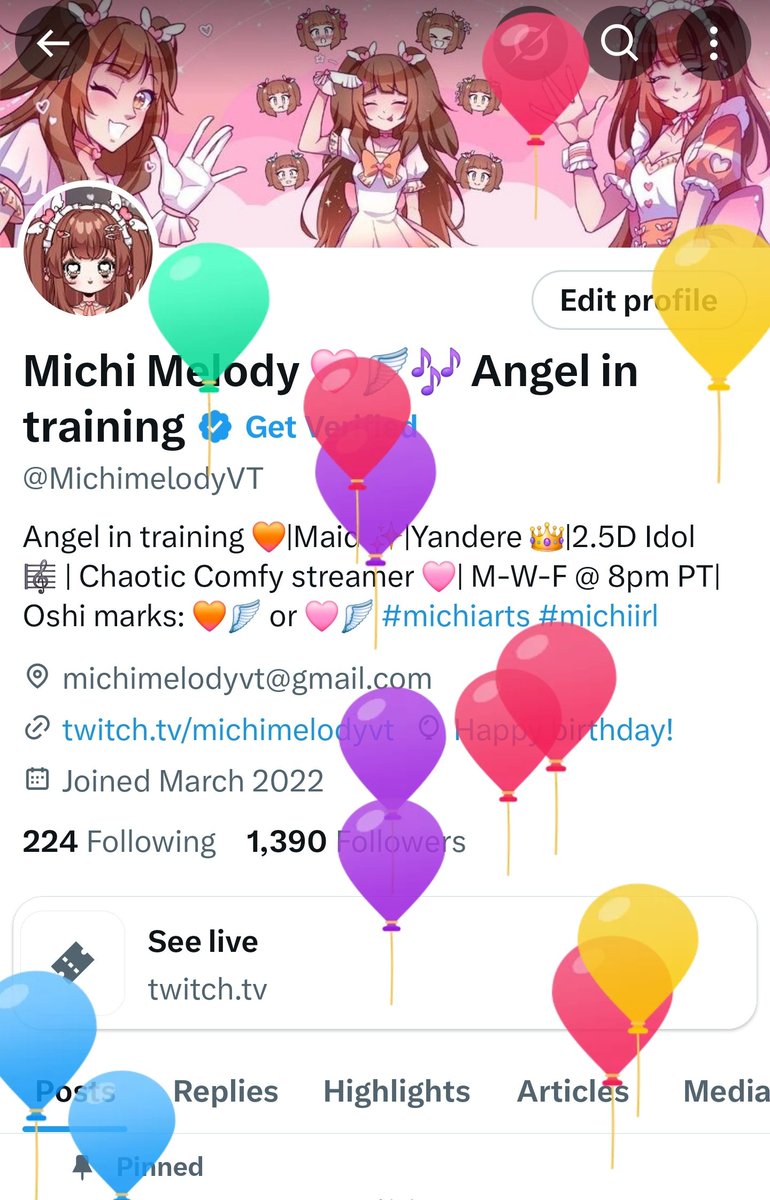 Michi Melody 🩷🪽 4/17 DEBUT 3.0 tweet media