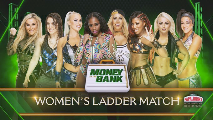 wrestle_hist's tweet photo. 5/19/2019
Bayley won the Women's Money in the Bank Ladder Match at Money in the Bank from the XL Center in Hartford, Connecticut.
#WWE #MITB #Bayley #Carmella #DanaBrooke #EmberMoon #MandyRose #Naomi #Natalya #NikkiCross #WomensMoneyInTheBankLadderMatch https://t.co/TkIW2kVrbq
