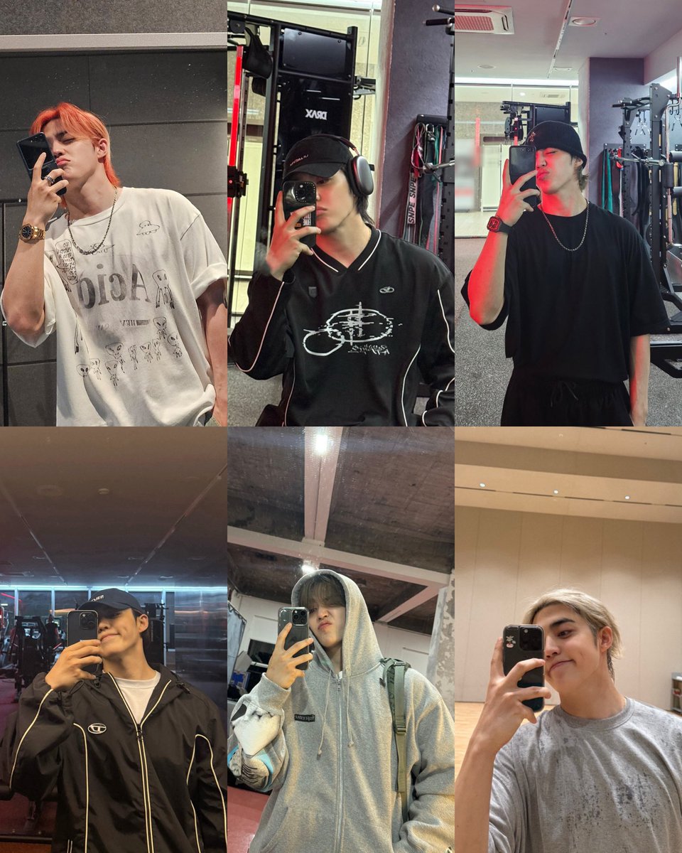 love him and his random mirror selfies 🖤