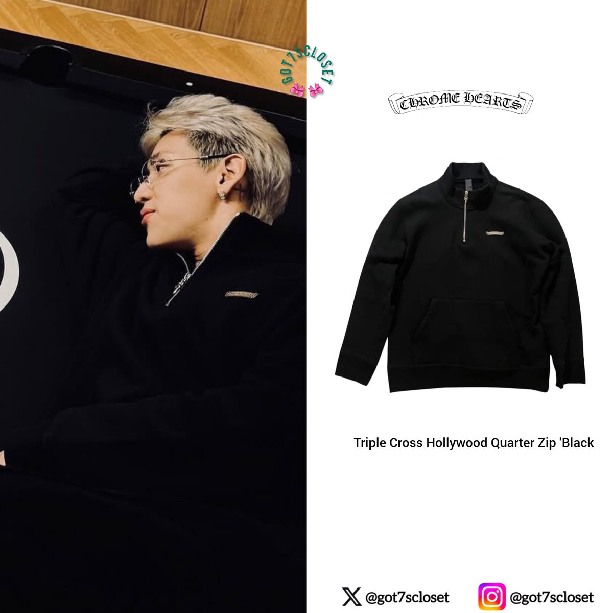 250519] Bambam - Instagram Updates CHROME HEARTS • Scroll Logo