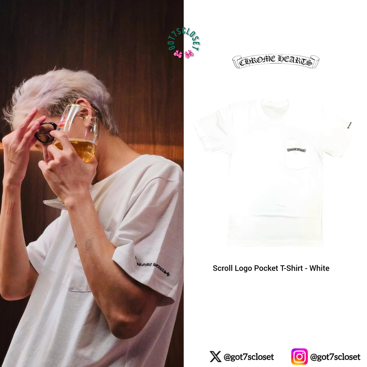 250519] Bambam - Instagram Updates CHROME HEARTS • Scroll Logo