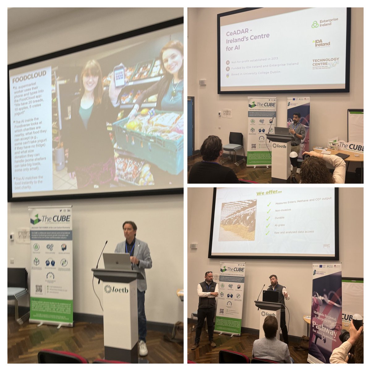 Sandra Doyle (@doylesandra2) on Twitter photo Great lineup of speakers <a href="/adrianweckler/">Adrian Weckler</a> <a href="/CeADARIreland/">CeADAR Ireland</a> <a href="/AgritechIreland/">Agritech</a> giving insight into role of AI #empowering #enterprises & Public Sector. Thanks Caroline <a href="/TheCUBELaois/">The CUBE Low Carbon Centre of Excellence</a> & Cormac <a href="/MidlandsIreland/">MidlandsIreland.ie</a> <a href="/DeptofFHed/">Department of Further and Higher Education</a> <a href="/SOLASFET/">SOLAS</a> <a href="/laoisoffalyetb/">Laois and Offaly ETB</a> Great lineup of speakers <a href="/adrianweckler/">Adrian Weckler</a> <a href="/CeADARIreland/">CeADAR Ireland</a> <a href="/AgritechIreland/">Agritech</a> giving insight into role of AI #empowering #enterprises & Public Sector. Thanks Caroline <a href="/TheCUBELaois/">The CUBE Low Carbon Centre of Excellence</a> & Cormac <a href="/MidlandsIreland/">MidlandsIreland.ie</a> <a href="/DeptofFHed/">Department of Further and Higher Education</a> <a href="/SOLASFET/">SOLAS</a> <a href="/laoisoffalyetb/">Laois and Offaly ETB</a>