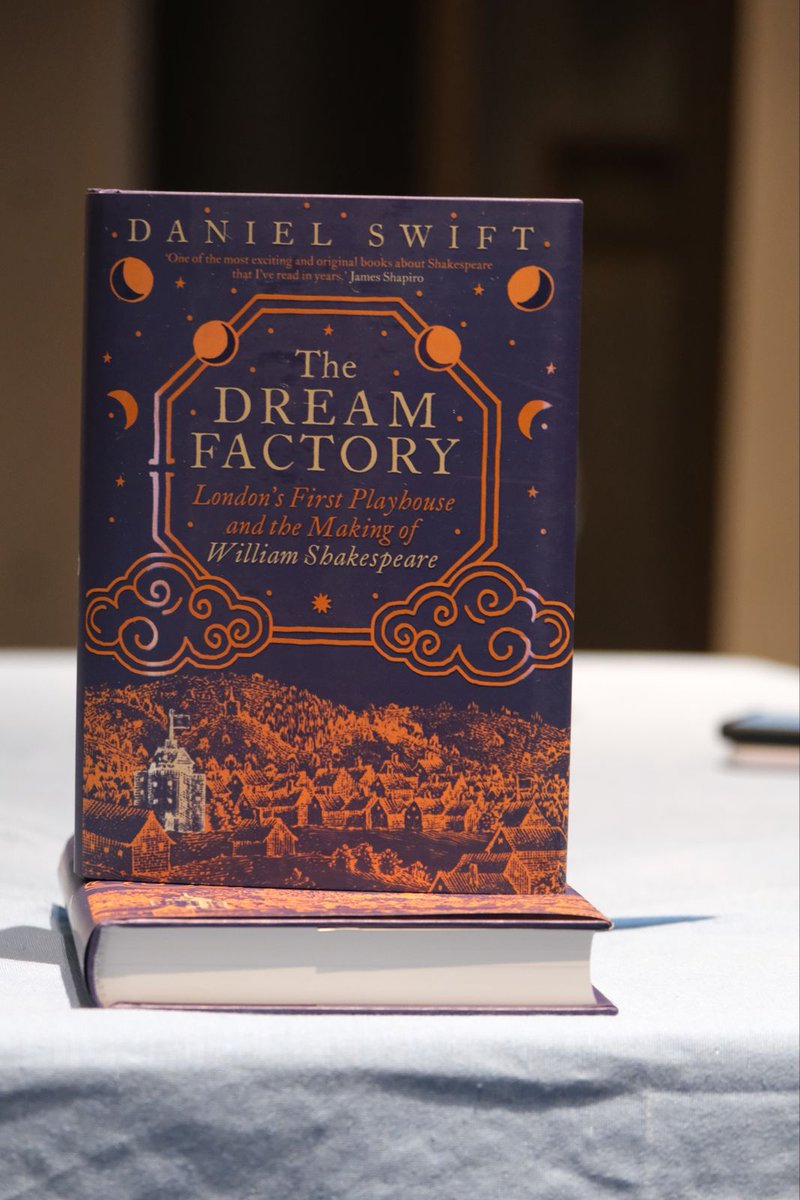 StudioBoxOffice's tweet photo. We're thrilled to have hosted Daniel Swift at Box Office Studio for the launch of The Dream Factory!

Discover the untold story of London's first playhouse and its role in shaping Shakespeare.

Explore the origins of the Elizabethan stage and Shakespeare https://t.co/meMejOptP1