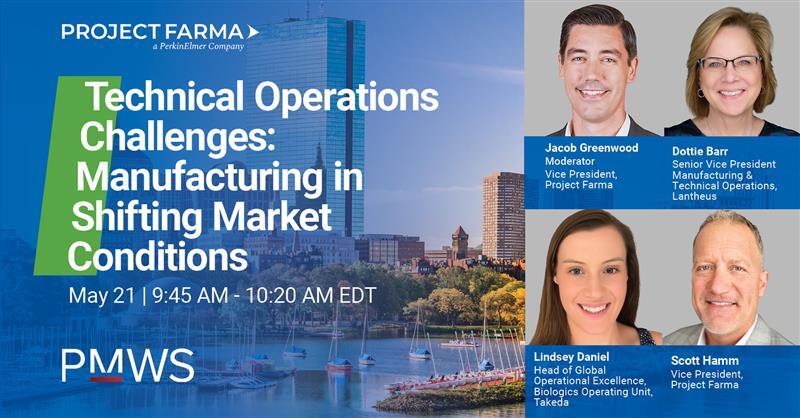 ProjectFarma's tweet image. Learn more about current trends and considerations across cGMP manufacturing, optimizing production while navigating uncertain supply chain variables, and short-term and long-term planning for effective Technical Operations. hubs.ly/Q03n7Wf50