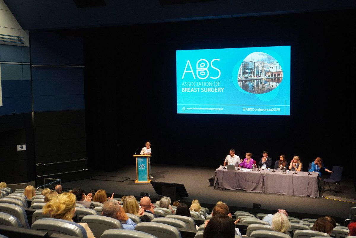 If we can land a probe on Mars, surely we can work together to improve outcomes for MBC patients." Thank you to Lesley Stephen for that powerful talk and providing a patient perspective at the 'Improving outcomes for metastatic breast cancer' session #ABSConference2025