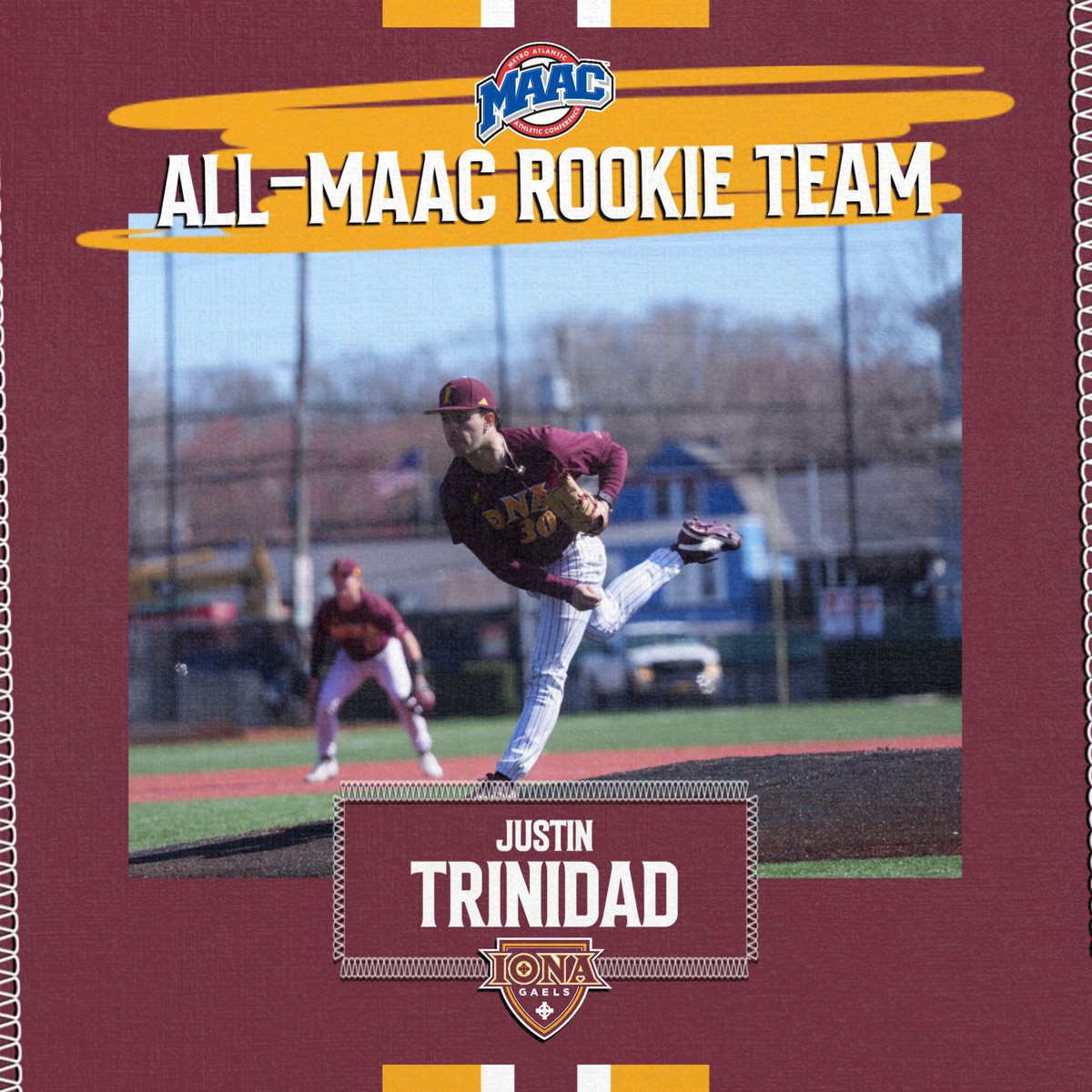 IonaBaseball's tweet image. Congrats to our 4๏ธโฃ All-MAAC Honorees ๐
#GaelNation