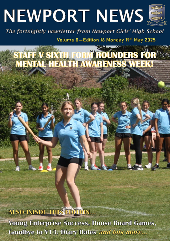 Click below to read the latest edition of our bi-weekly newsletter, Newport News. Out every other Monday during term time!
nghs.org.uk/.../newport...…