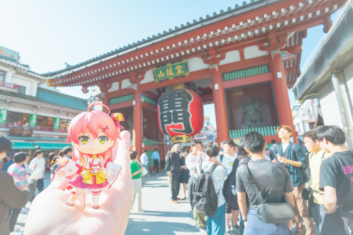ray0106in's tweet photo. 浅草寺 - 雷門
#ねんどり #ねんどりスマフェス2025 https://t.co/qSr92aNZq2