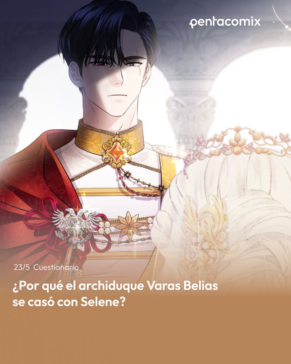 Pentacomix_'s tweet photo. 🌸 Nuevo evento webtoon de mayo 🌸
¡Lee, responde, sigue y gana 5 Pentamonedas!
¿Por qué el archiduque Varas Belias se casó con Selene?
1. Síguenos en Instagram @Pentacomix_
2. Deja tu respuesta en Instagram con tu nombre de usuario de Pentacomix
#webtoongiveaway https://t.co/NIwm6g0iw9