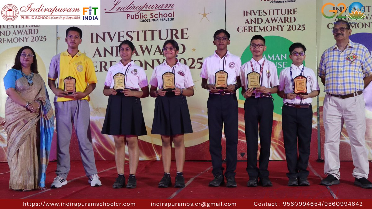 Leadership. Achievement. Celebration. 
IPSCR hosted its Investiture and Award Ceremony, honoring the spirit of excellence and responsibility.
The event marked the formal installation of the Student Council &amp; awarding the meritorious students for their excellence.