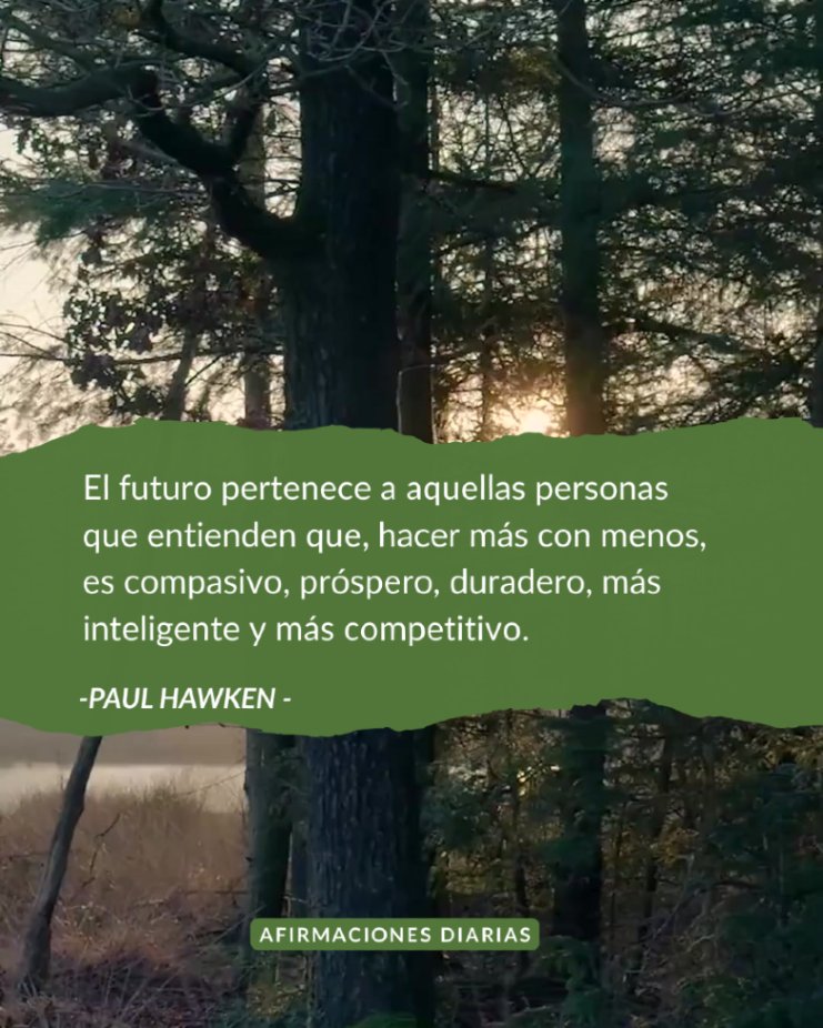 ArmoniaFRevista's tweet photo. 💚💚💚 #afirmacionesdiarias #sostenibilidad @RonaldGC

#frasesqueinspiran #frasesquemotivan #educacionfinanciera https://t.co/Ig518fMumv