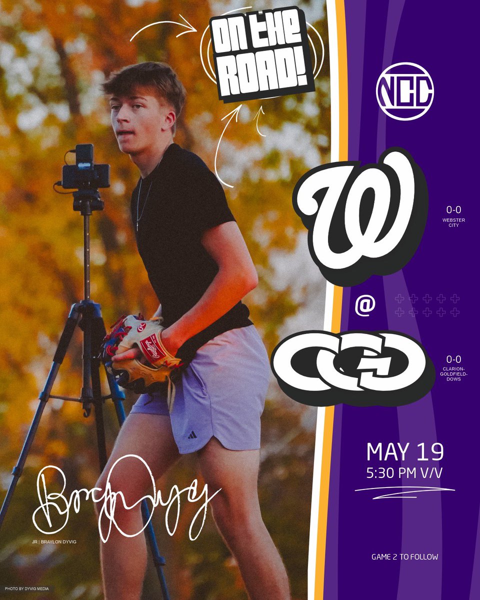 Opening Day @ Clarion Cowboys | 5:30 PM NCC Varsity Doubleheader, Game 2 to Follow