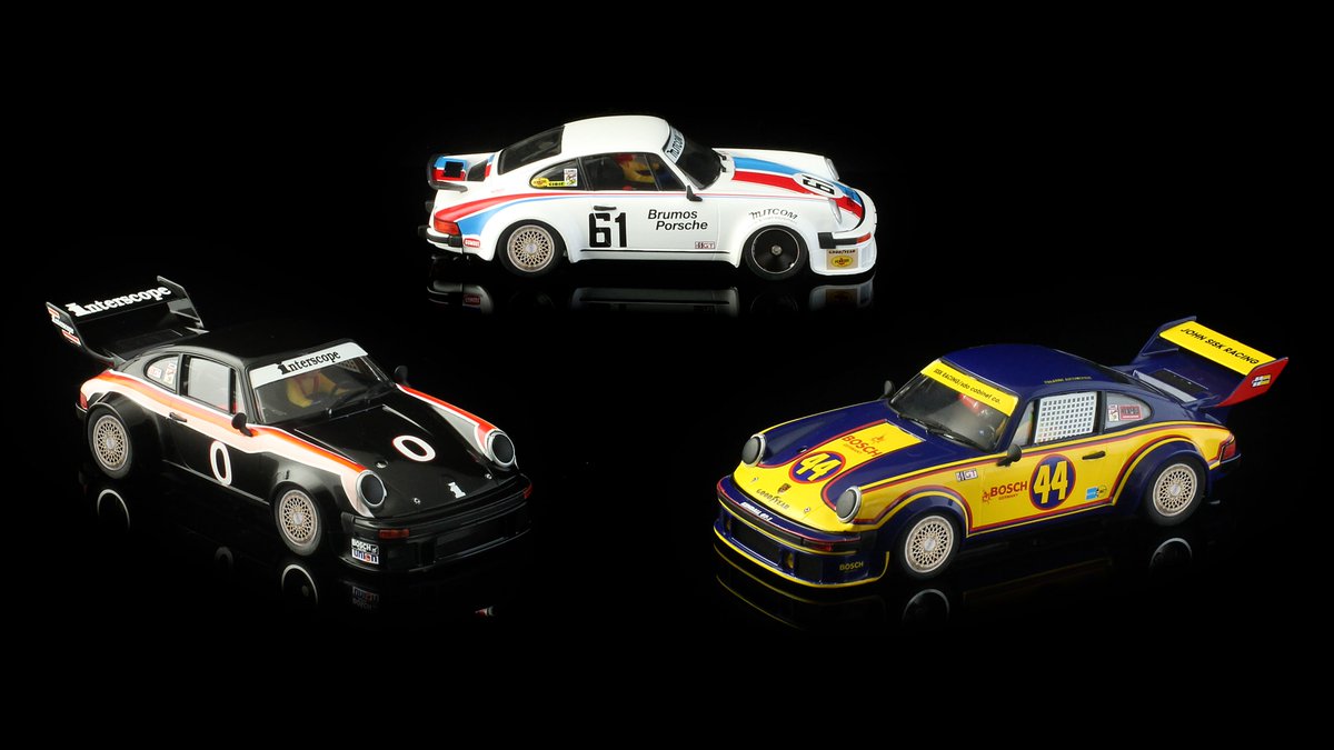 Just arrived 👉 New RevoSlot Porsche 934 1/32 slot cars. Now available to order at pendleslotracing.co.uk