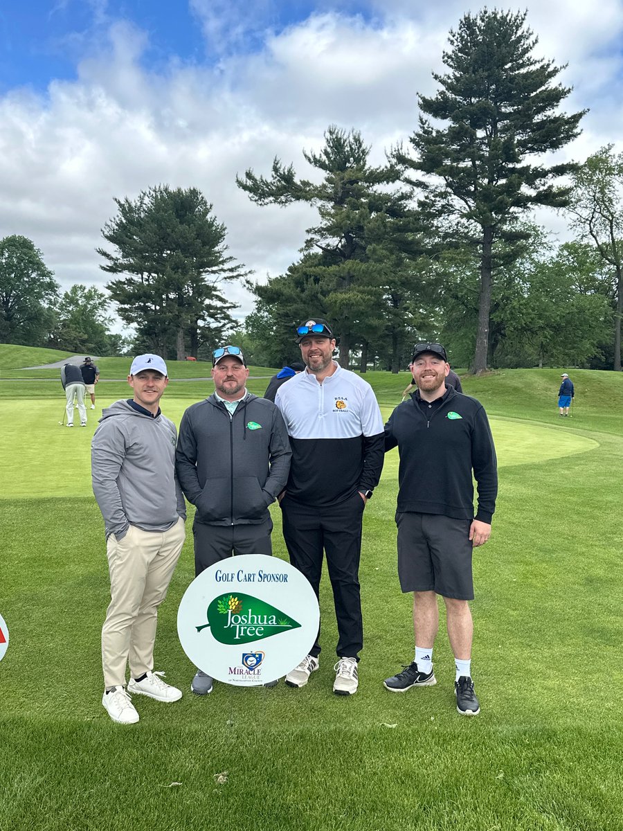 JoshuaTreeUSA's tweet image. #WorkHardPlayHard ... One of our Core Values &amp;amp; these dudes are surely living up to that! 🌞⛳ We're grateful for the opportunity to take the day off for some fun in the sun and support Miracle League's Golf Tournament!

#MiracleLeagueofNorthampton #JoshuaTreeExperts