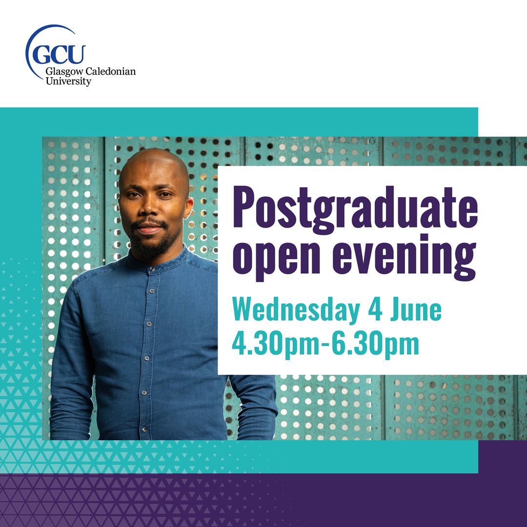 Planning to return to Glasgow Caledonian for your postgraduate degree? You should know about our 30% loyalty discount for fee-paying returning students! 🎓💸

Join us at the Postgraduate Open Evening on 4 June (4.30-6.30pm) to learn more. 📅

👉 Register: gcu.ac.uk/study/opendays…