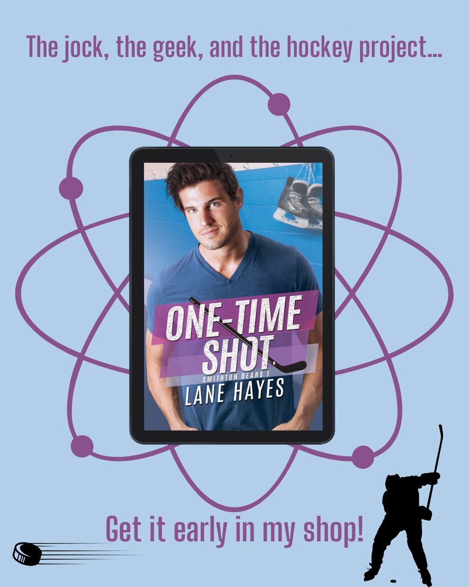 LaneHayes3's tweet photo. ONE-TIME SHOT will be here May 27! 

It will be available in my store on TOMORROW!
Preorder on Amazon here: https://t.co/YMm51dJ8kl

#LaneHayes #MMRomance #BisexualRomance #MMPreorder #HockeyRomance #BuyDirect #BuyDirectFromAuthors https://t.co/4a9jtG8rlJ