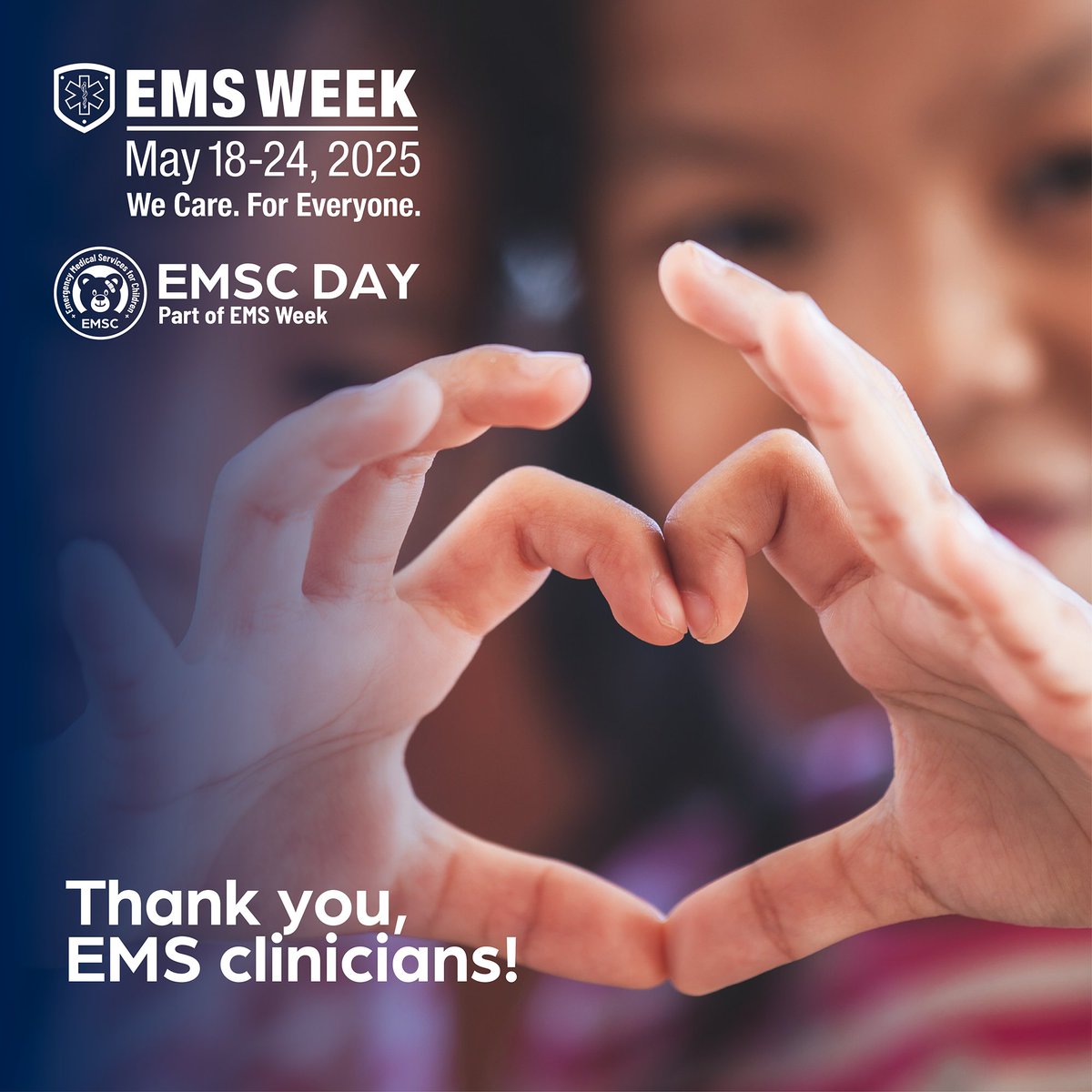 💙It’s EMS Week! Thank you to all of the EMS clinicians providing quality care to pediatric patients everywhere!

bit.ly/EMSforChildren… #EMSWeek