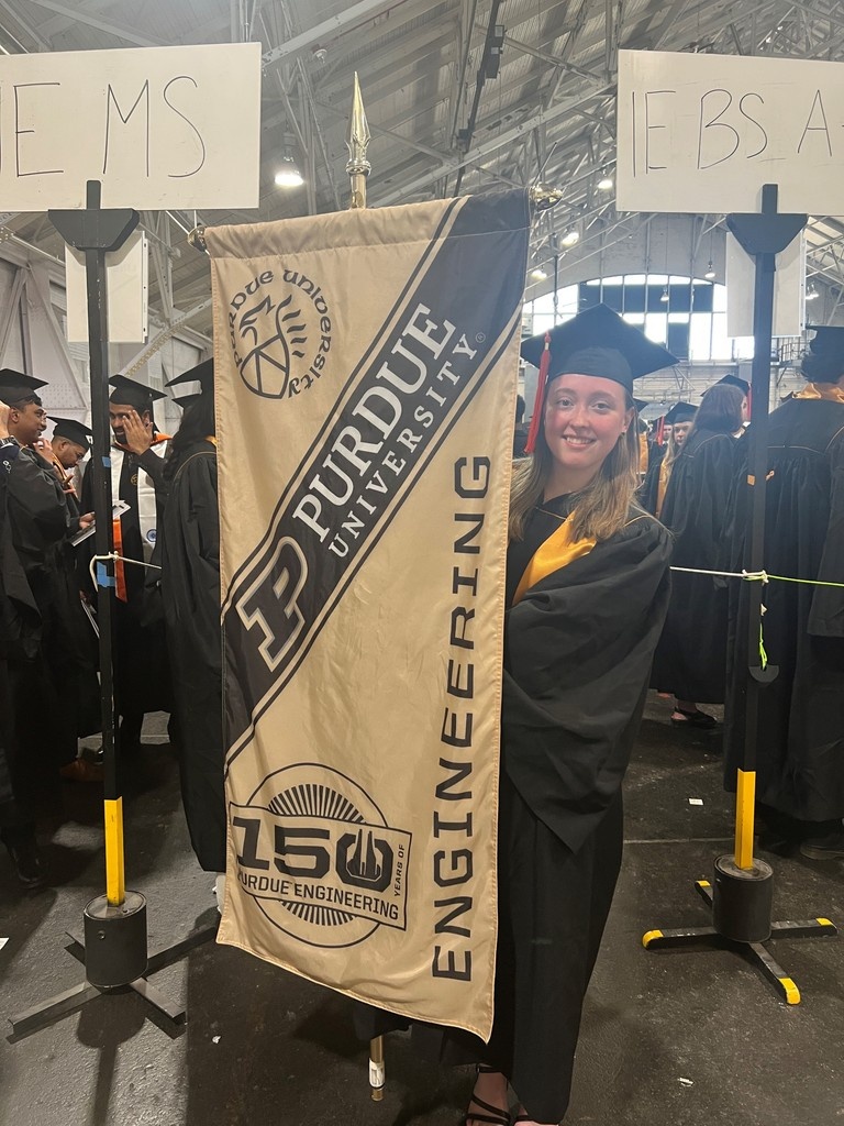 Purdue IE (@purdue_ie) on Twitter photo Congratulations to Meaghan Crites, and the entire class of 2025! The Edwardson School of Industrial Engineering is incredibly proud of all of you and can't wait to see the amazing things you all will accomplish! Congratulations to Meaghan Crites, and the entire class of 2025! The Edwardson School of Industrial Engineering is incredibly proud of all of you and can't wait to see the amazing things you all will accomplish!