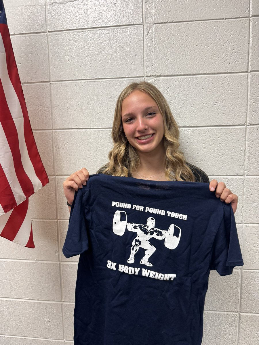 💥 Boom 💥 
Newest member of the 3x Ratio Club: Lexi Walter