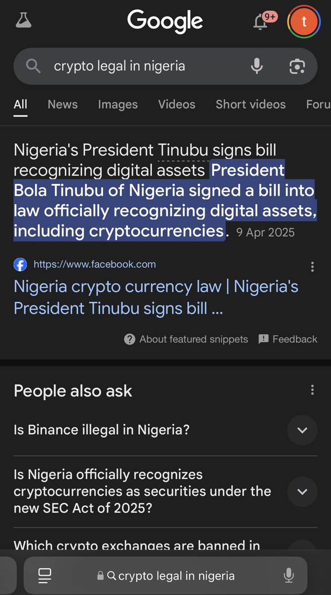 Gmonad to those that gmonad 💜

Heard a friend of mine was extorted by @PolicNG over the weekend for having crypto app on his phone.

Crypto is completely legal in Nigeria 🇳🇬, do not let anyone finesse and gaslight you. 
BE AWARE!!!

Kindly RT for awareness 

#crypto #awareness