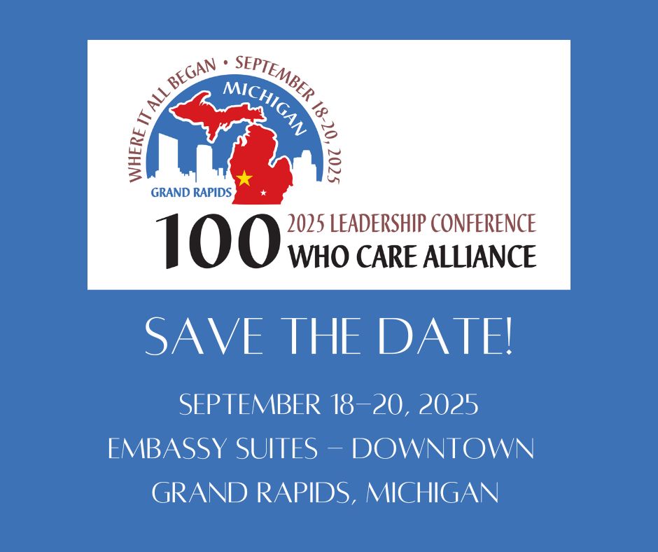 GinaFerwerda's tweet photo. Tune into @eightwest today at 11am on @WOODTV to hear all about the upcoming 100 Who Care Alliance Leadership Conference coming this fall to Grand Rapids, MI. #ThePowerof100 🎉 https://t.co/aIfgHZN2n1