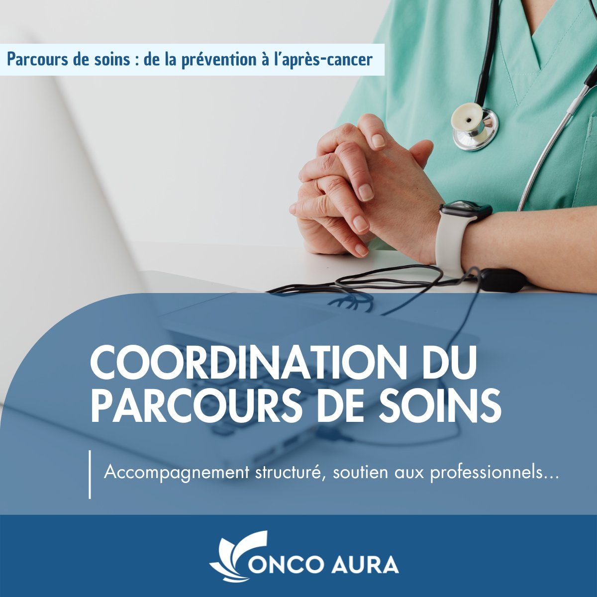 ➡ Coordination des professionnels

👉  ONCO AURA s’engage pour fluidifier le parcours des patients,  renforcer la coordination, et soutenir les équipes sur le terrain.

👀 Dossier Communicant en Cancérologie ONCO AURA onco-aura.fr/limportance-de…

#oncoaura #canceraura #coordination