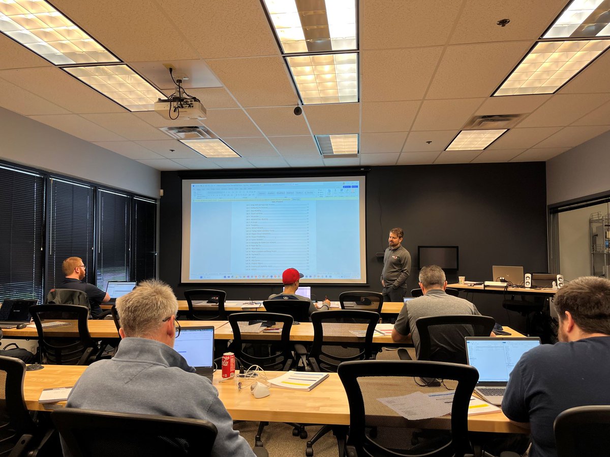 Kyle Sardinia and James Johnson are at the <a href="/CochraneSupply/">Cochrane Supply & Engineering</a> Cleveland, OH branch this week conducting a VYKON Pro - Niagara 4 Enterprise Training course about Niagara 4 features and best practices.
