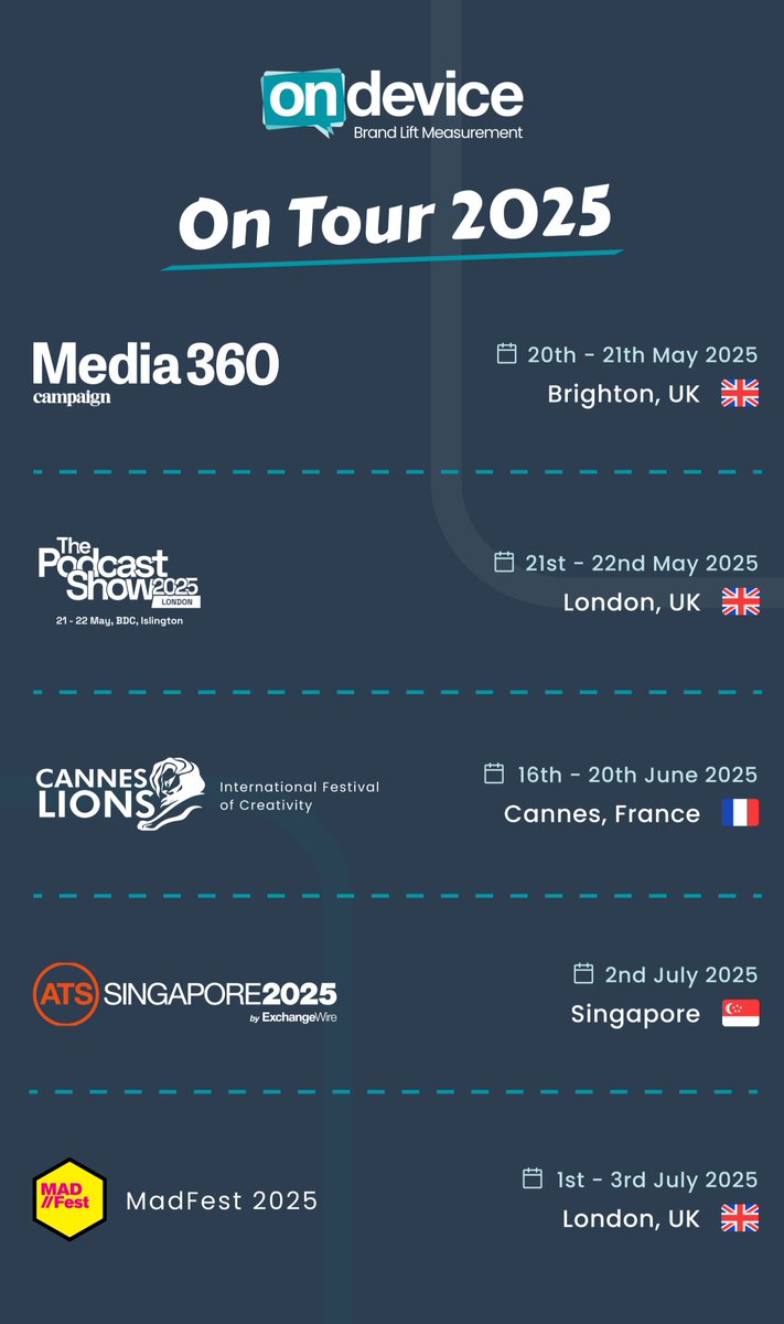 On Device (@ondevice) on Twitter photo Our busy conference tour continues with <a href="/SarahRo79083856/">Sarah Robson</a> attending Media 360 in Brighton and Luke Davies at the Podcast show this week. Drop a line in the comments if you'd like to catch up at these events #conferences #media #events #networking Our busy conference tour continues with <a href="/SarahRo79083856/">Sarah Robson</a> attending Media 360 in Brighton and Luke Davies at the Podcast show this week. Drop a line in the comments if you'd like to catch up at these events #conferences #media #events #networking
