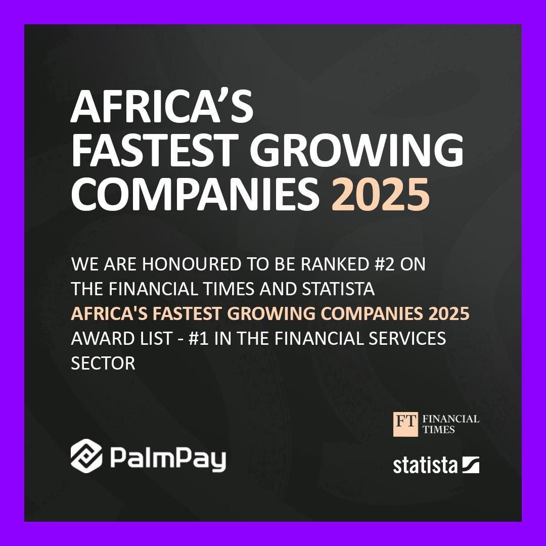 PalmPay’s model is built around local relevance, adapting technology to suit the financial habits and needs of African users. #PalmPayRankedNo1