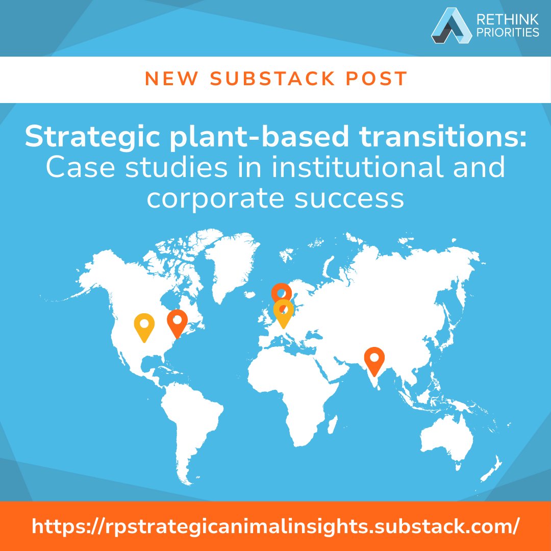 Whether you're a policymaker or advocate, our collection of case studies offers insights into actionable frameworks that can be used to advance sustainable food systems. Read more in our new substack post: rpstrategicanimalinsights.substack.com/p/strategic-pl…