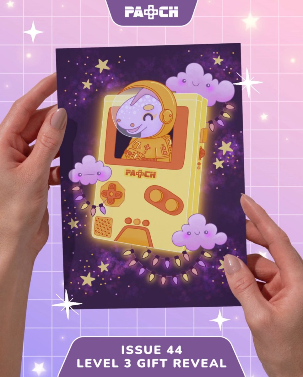Patch Magazine | Indie Gaming (@thepatchmag) on Twitter photo ๐ Attention Level 3 subscribers!
Next month you'll receive an exclusive 5x7 art print illustrated by <a href="/SugarMochiArt/">Sugar Mochi</a> featuring our mascot Dot! ๐ฆ Inspired by Projected Dreams by @flawberrystudio โ๏ธ๐
Upgrade to Level 3 by May 25th to receive this gift! โจ ๐ Attention Level 3 subscribers!
Next month you'll receive an exclusive 5x7 art print illustrated by <a href="/SugarMochiArt/">Sugar Mochi</a> featuring our mascot Dot! ๐ฆ Inspired by Projected Dreams by @flawberrystudio โ๏ธ๐
Upgrade to Level 3 by May 25th to receive this gift! โจ