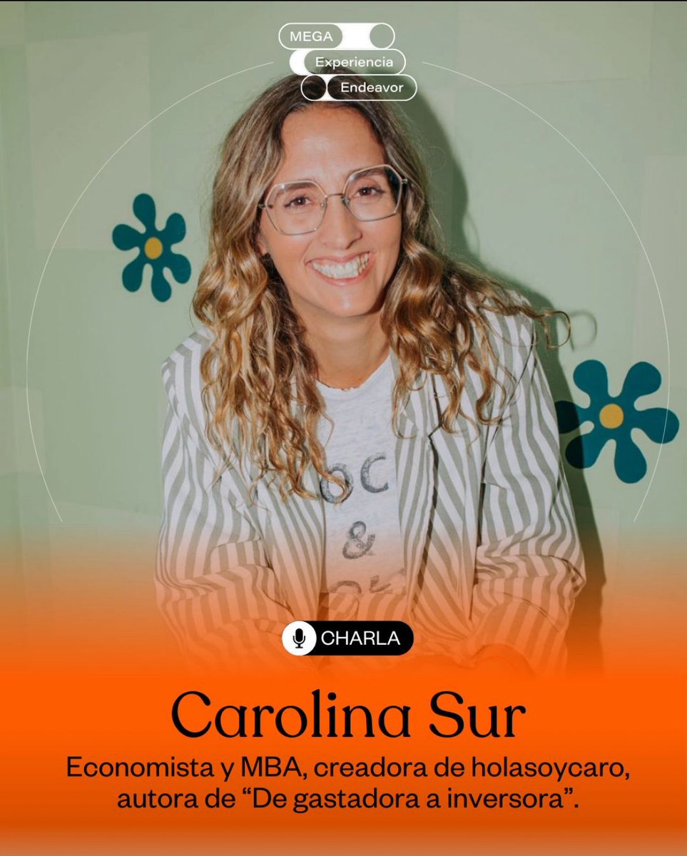 Caro combina su experiencia como asesora de inversiones con una forma única. Su comunidad ya ayudó a miles de personas a cambiar su relación con el dinero, y en La Mega va a contarnos cómo hacerlo también en grande.
lnkd.in/d6rZr8gD