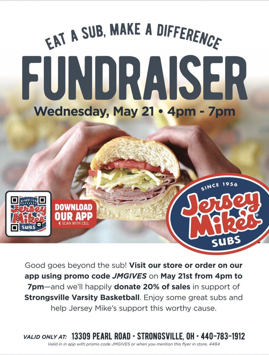 Lady Mustangs Basketball (@ladymustanggb) on Twitter photo Come out and support your Lady Mustangs again with another fundraiser!!!πππ
<a href="/jerseymikes/">Jersey Mike's Subs</a> <a href="/scsmustangs/">Mustang Athletics</a> Come out and support your Lady Mustangs again with another fundraiser!!!πππ
<a href="/jerseymikes/">Jersey Mike's Subs</a> <a href="/scsmustangs/">Mustang Athletics</a>