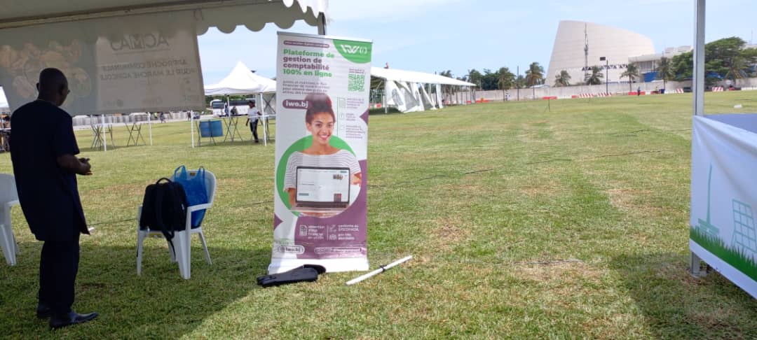iwogroupsarl's tweet photo. IWO GROUP a participé à la 1ère édition du salon Greentech City du 15 au 18 mai à Cotonou, sous la bannière du programme #ACMA3 de @IFDC
Une belle occasion de présenter notre suite de gestion (compta, trésorerie, stock) aux acteurs de l’agriculture durable & de l’agrobusiness. https://t.co/TTZm80EY77