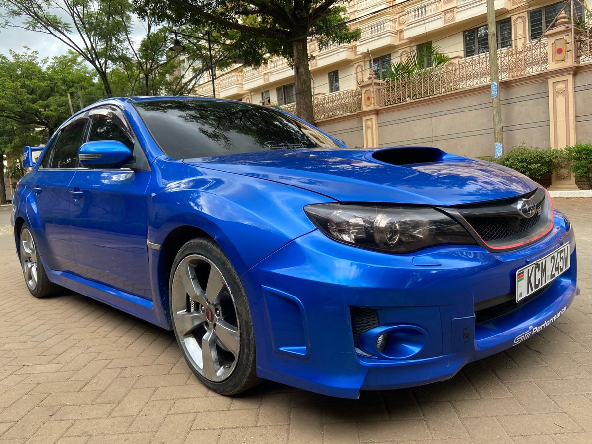 _saginii's tweet photo. SUBARU IMPREZA STI on sale
2011
2500CC turbo charged 
Auto
CLOTH UPHOLSTERY 
LOCATION PARKLANDS 
KSHS 1,790,000
0701888990
Slightly negotiable https://t.co/f2VKVjL39i