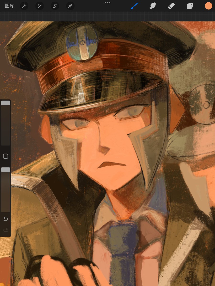 我太累了 希望能快点画完