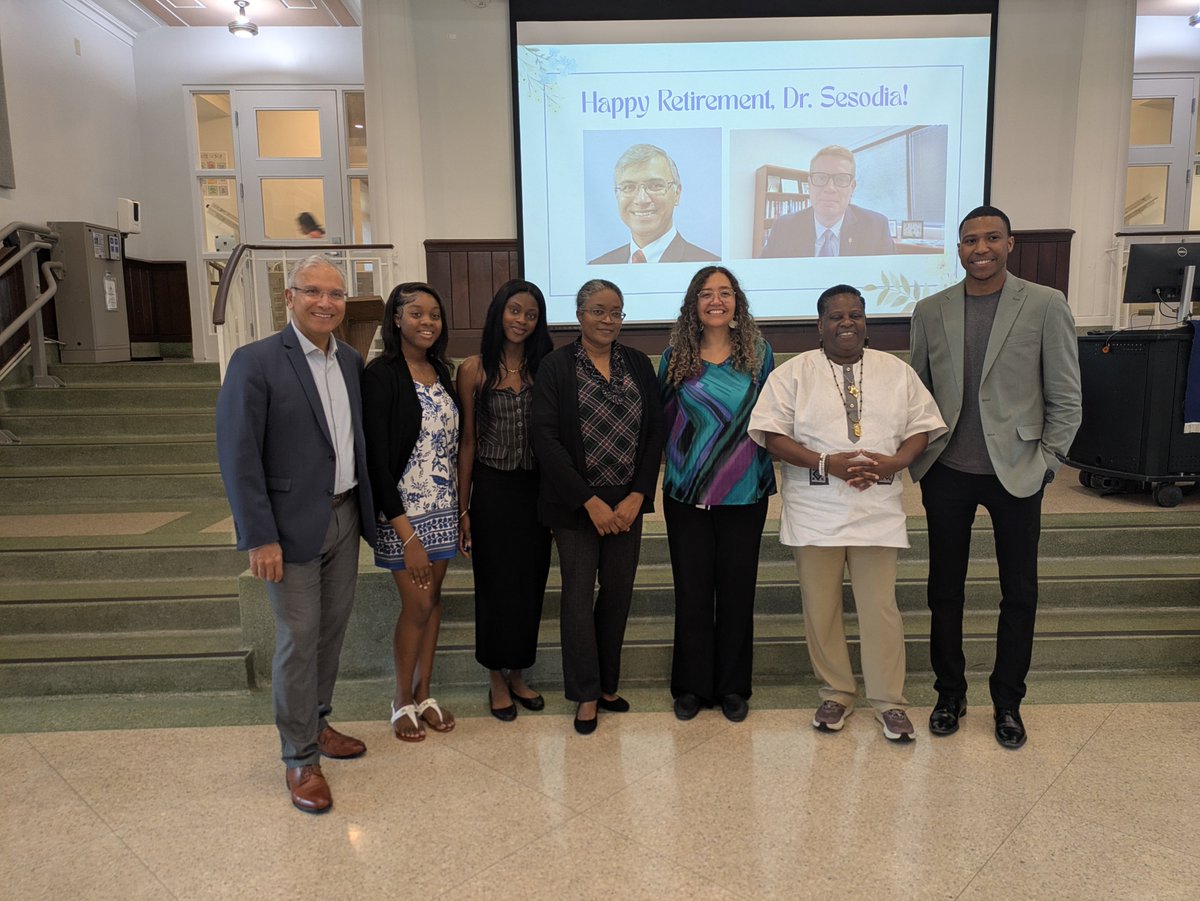 SigmaXi (@sigmaxisociety) on Twitter photo Congratulations to our <a href="/BarryUniversity/">Barry University</a> chapter, which inducted 10 new members this month and recognized the retirement of founding member, Dr. Sanjay Sesodia. Environmental justice expert and <a href="/univmiami/">University of Miami</a> biologist Dr. Delia Shelton was the keynote speaker for the May 1 event. Congratulations to our <a href="/BarryUniversity/">Barry University</a> chapter, which inducted 10 new members this month and recognized the retirement of founding member, Dr. Sanjay Sesodia. Environmental justice expert and <a href="/univmiami/">University of Miami</a> biologist Dr. Delia Shelton was the keynote speaker for the May 1 event.