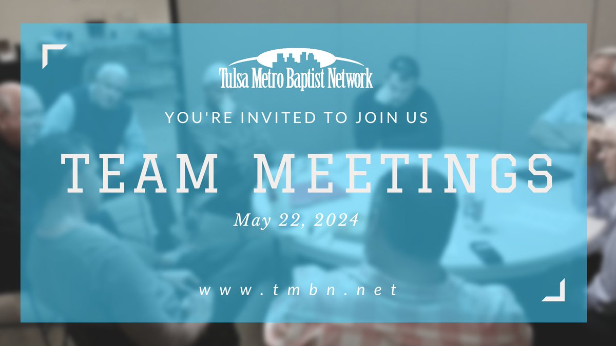 TMBNdotNET's tweet image. RSVP Today! Team Meetings and A-Team Lunch--Thursday, May 22! conta.cc/4mnGaNr