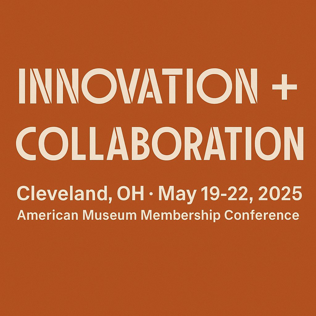 🎉 We’re thrilled to be heading to AMMC 2025 - American Museum Membership Conference in Cleveland! 

If you're attending, stop by and say hello — we’d love to connect and share ideas!

#AMMC2025 #MuseumMembership #DigitalEngagement #CulturalInnovation #Cuseum