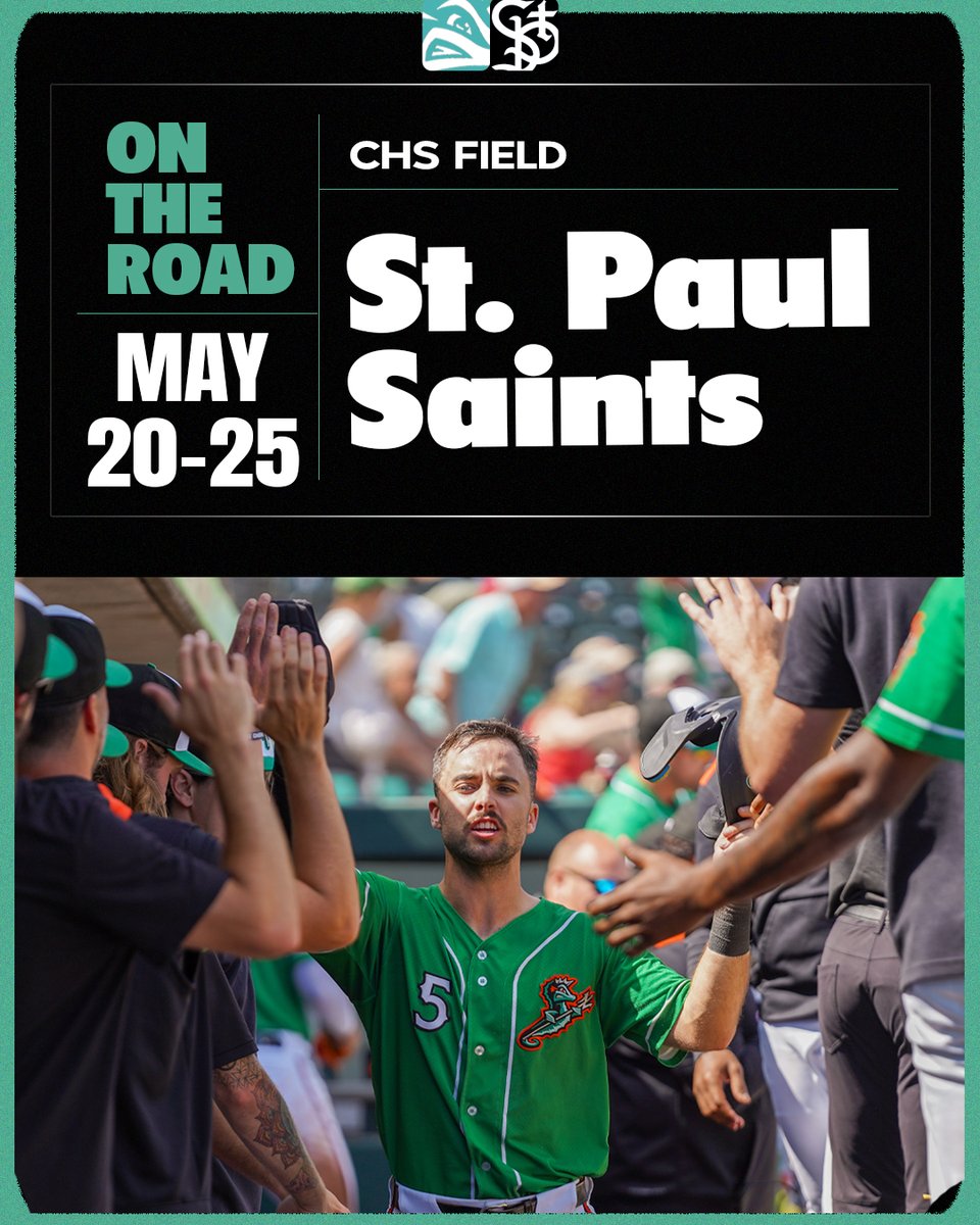 And we're off! Headed to Minnesota this week to take on the St. Paul Saints! ⚾🏙