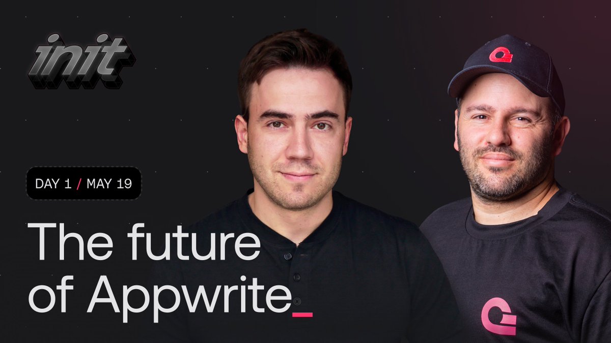 Join us for the Init kick-off event: The future of Appwrite 🔮

Founder &amp; CEO, <a href="/eldadfux/">eldad</a>, will talk about:
- The release of Appwrite Sites
- The future vision for Appwrite
- What this means for Appwrite developers

Starting today at 9 AM PST/ 6 PM CET.

Join on YouTube: