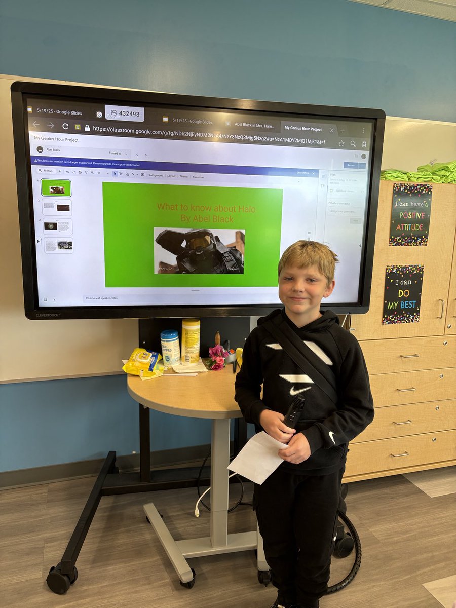 MrsHammond3rd (@mrshammond3rd) on Twitter photo Our first genius hour presentations - Halo, space, and bullying #Powers3rd <a href="/dever_tina/">Mrs.Dever3rd</a> Our first genius hour presentations - Halo, space, and bullying #Powers3rd <a href="/dever_tina/">Mrs.Dever3rd</a>