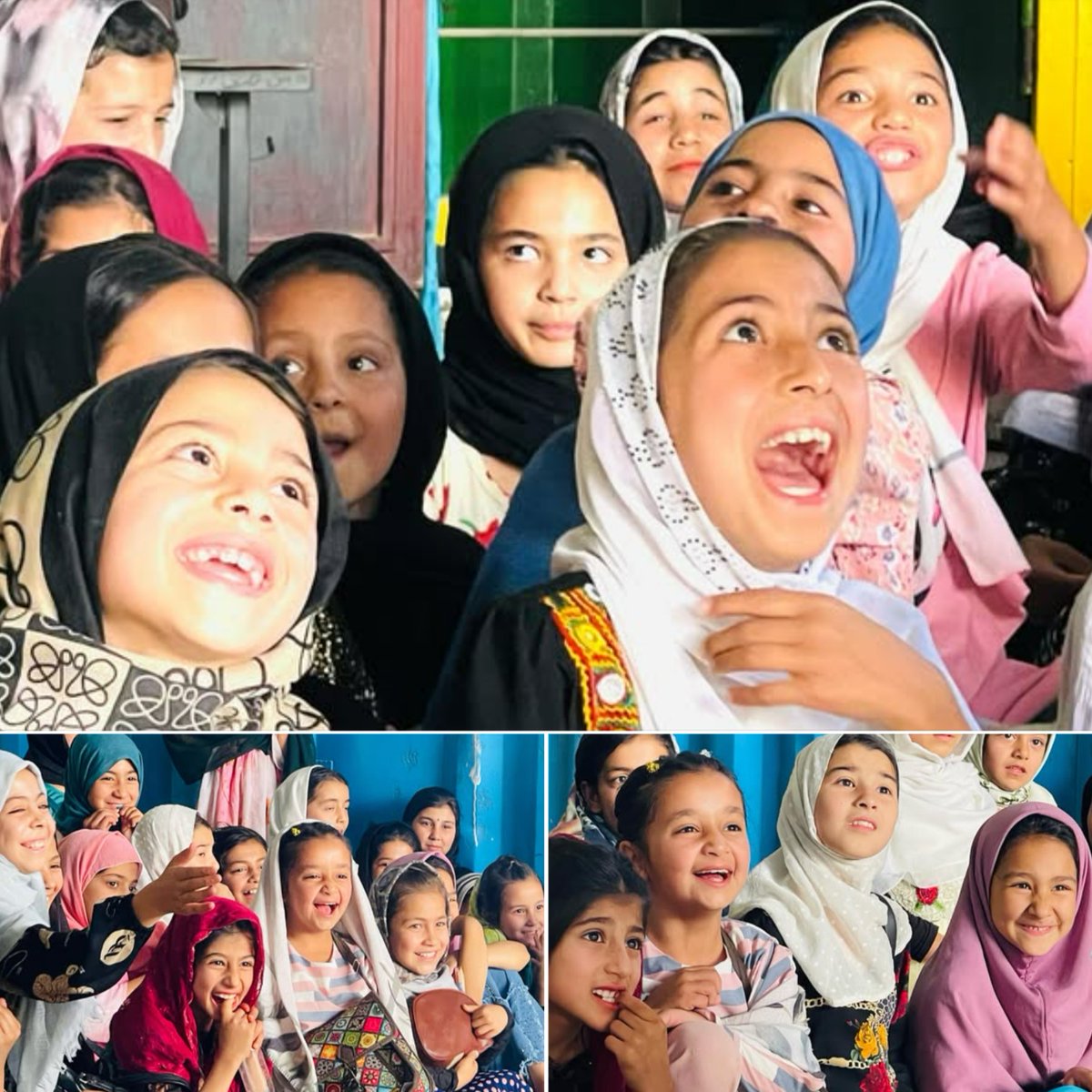 Sunshine that you can hear, Children’s laughter.

A performance by Gawhar Shad Circus 
#smile #latughter #girls #happines #joy #fun #good #pleasure #therapy #ptsd #unicef #savethechildren #warchild #redbarnet #everything