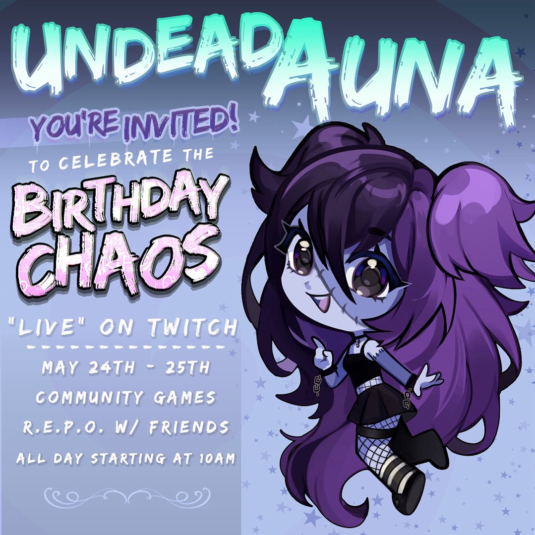 Undead Auna VT 💜 tweet media