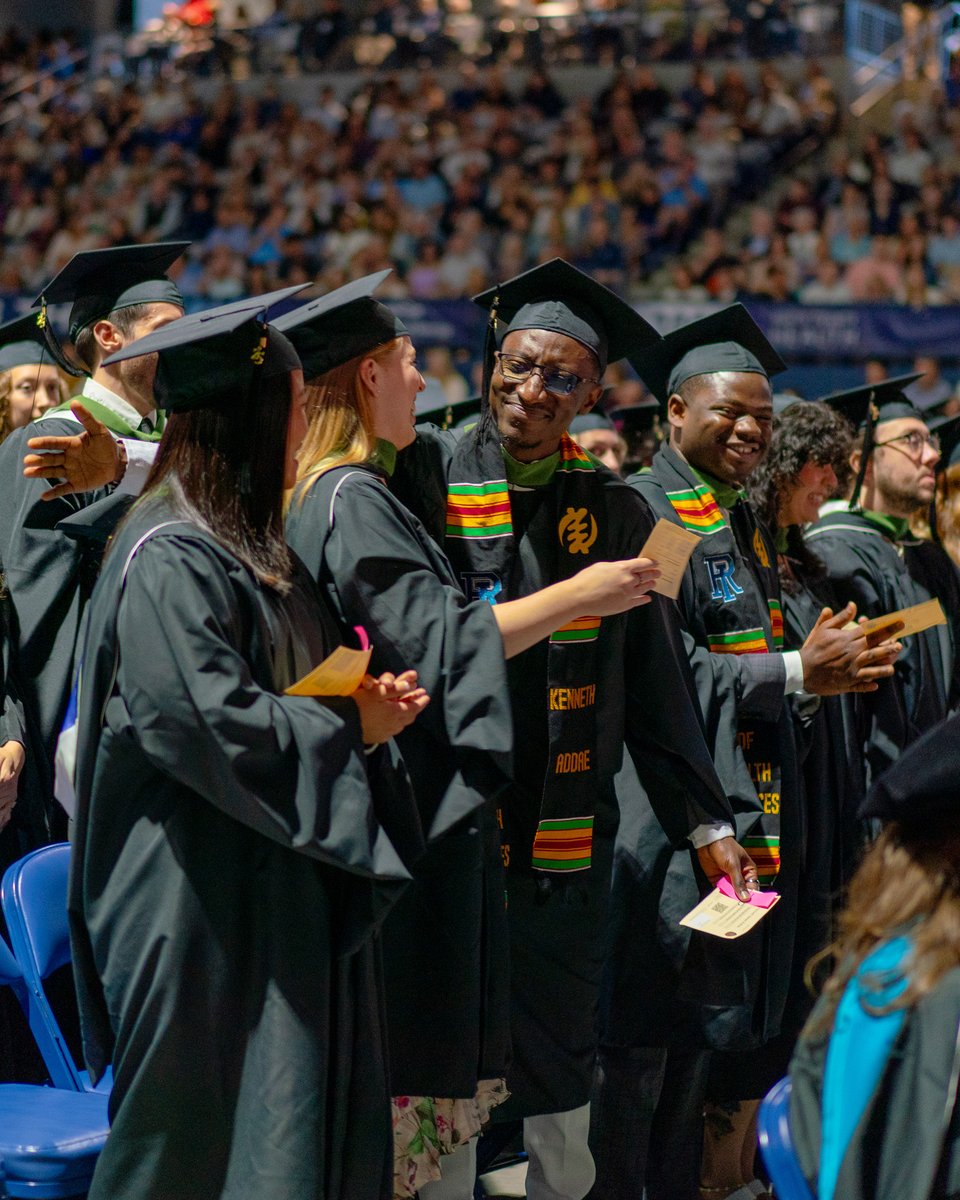 Wellness, advocacy, and impact 📷  Congratulations to the URI College of Health Sciences #ClassOf2025! 📷
#URI2025 #RhodyGrad #RhodyGrads #GoRhody #Commencement #Graduation