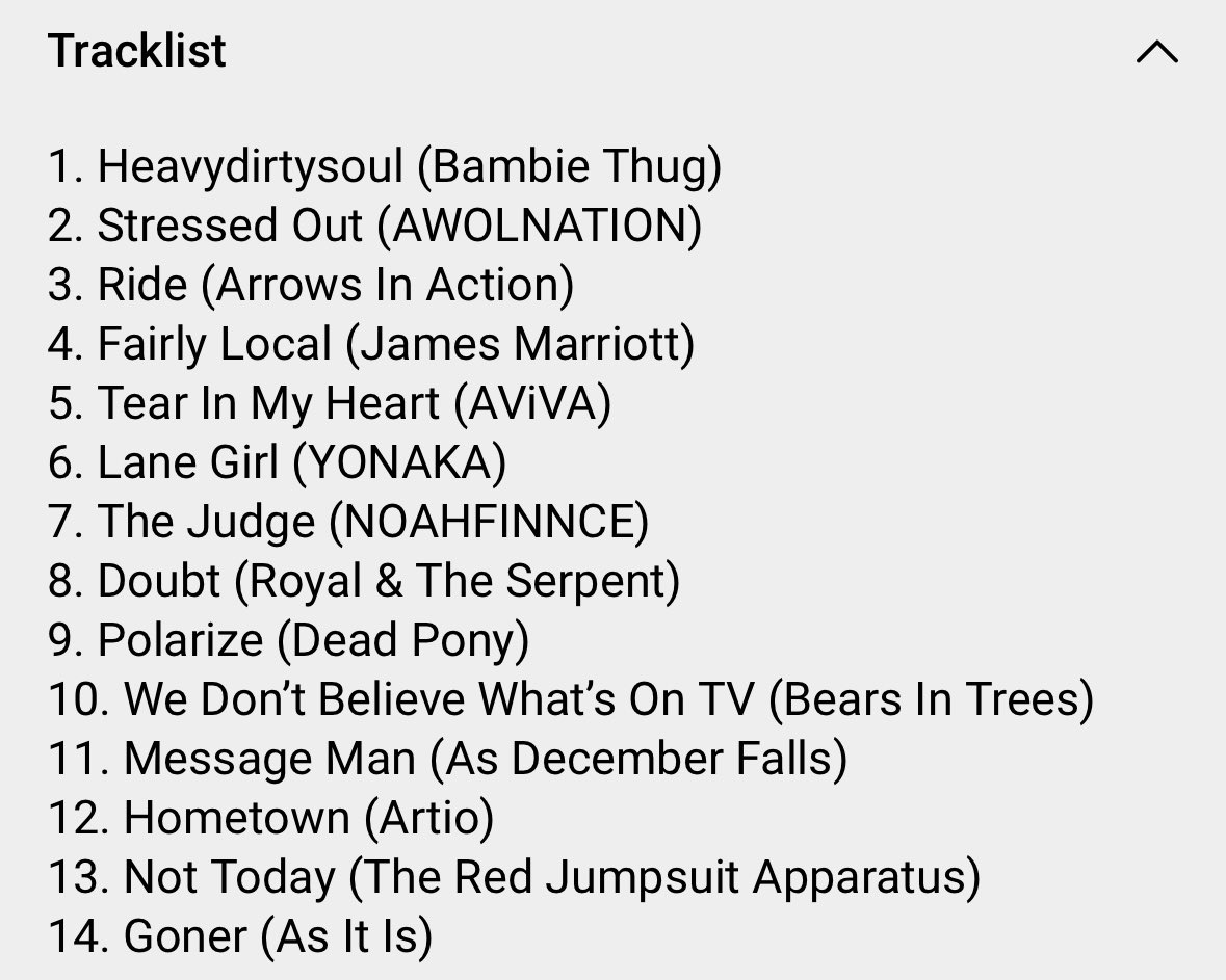 RebelRedTrees's tweet photo. BLURRYFACE REBORN TRACKLIST https://t.co/tMewCNItFh