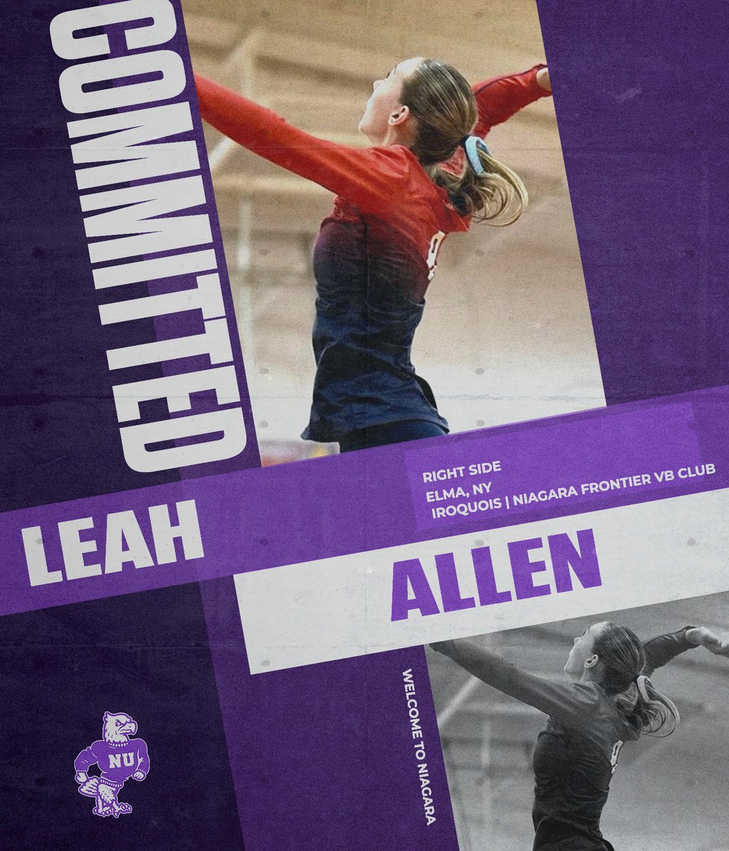 Our second recruit is Leah Allen!

Leah is joining the program from the Niagara Frontier VB Club and we can't wait to have her join us on Monteagle Ridge next season!

#EaglesTakeFlight