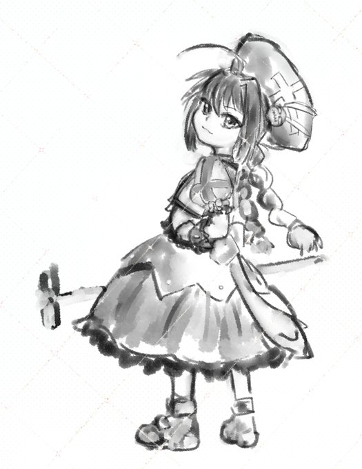 というようなキャラを描いとったわけですよ
この"必ず奥で跳ねる癖毛"よ 