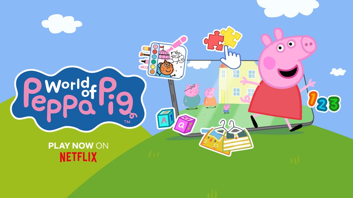 play, learn and create with peppa, your favorite clever and curious pig. explore endless games, activities and puzzles and watch full episodes. WORLD OF PEPPA PIG is now gaming! 

play now: netflix.com/game/82041758