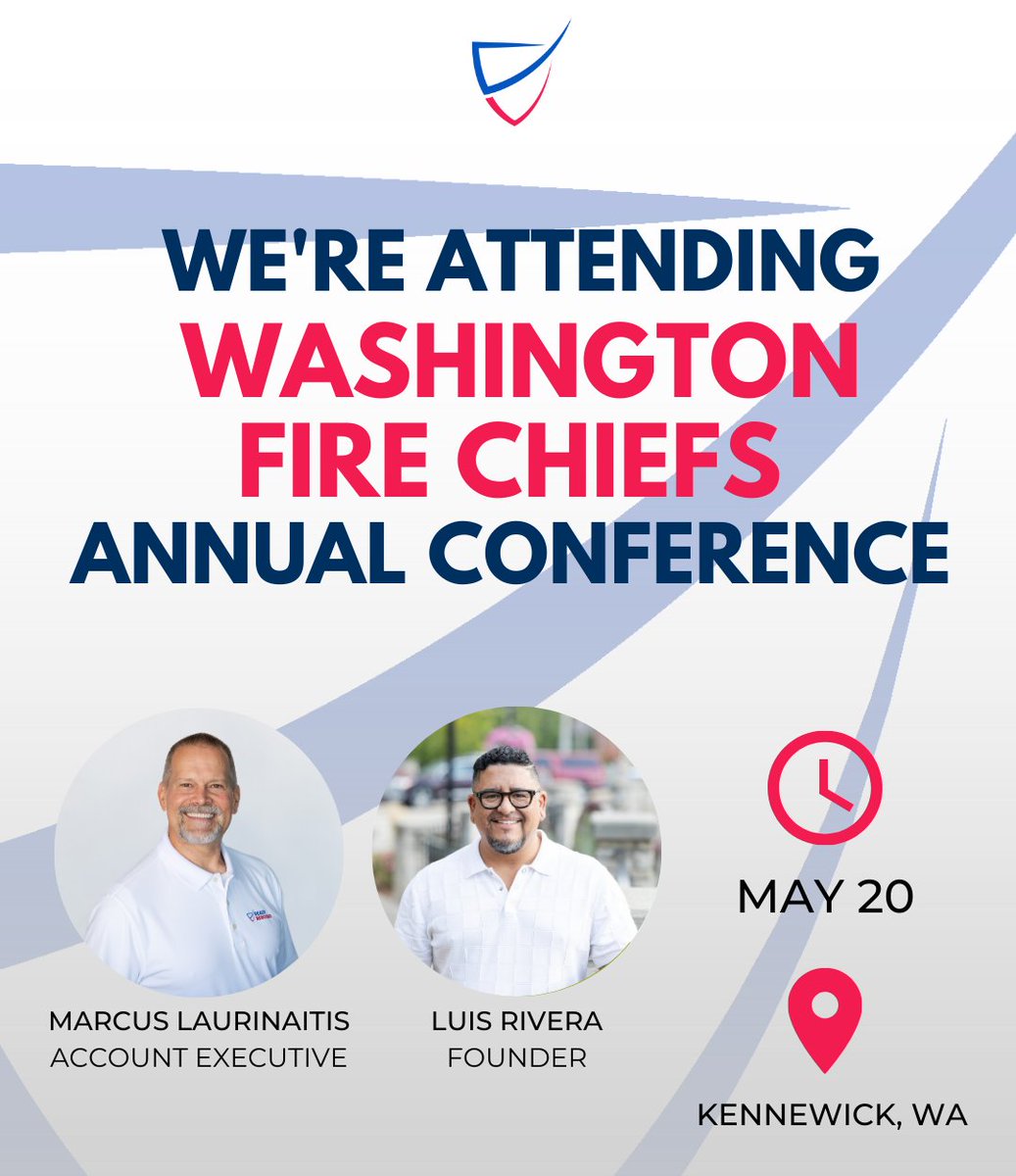 We are attending the Washington Fire Chiefs Annual Conference! Come stop by booth 24 to visit Marcus Laurinaitis and Luis Rivera to hear more about Ready Rebound!

#Washington #Firefighters #FireChiefs #Conference #Expo #ReadyRebound